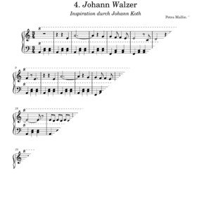 Harfennoten Johann-Walzer Petra Mallin